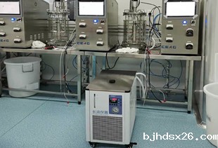 生物公司采购十八台精密冷水机LX-1000